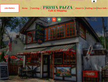 Tablet Screenshot of pizzaofnewyork.com